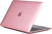 Mobigear Glossy Case geschikt voor Apple MacBook Air 13 inch (2018-2020) Hoes Hardshell MacBook Case - Roze