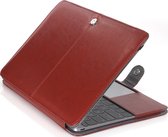 Mobigear Laptophoes geschikt voor Apple MacBook 12 Inch (2015-2017) Hoes MacBook Case | Mobigear Business - Bruin - Model A1534