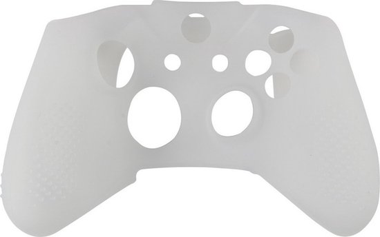 Mobigear Hoesje geschikt voor Xbox One X / S controller (model 1708) Hoesje Flexibel Siliconen | Mobigear Classic - Wit