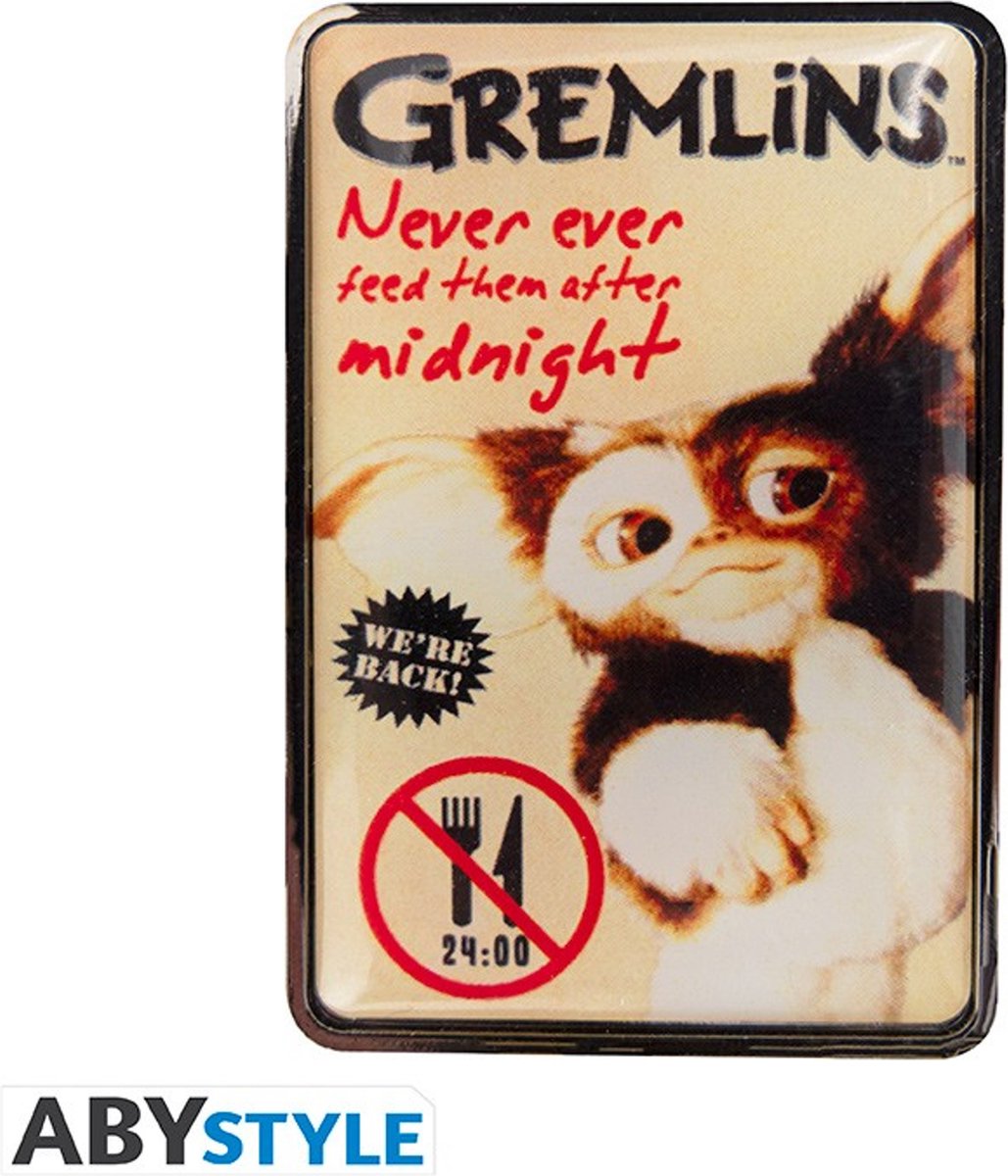 Gremlins - Don't feed after midnight Koelkast Magneet