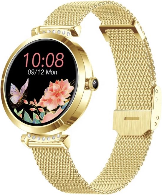 Sekonda Heren 45 mm smartwatch met hartslag- en slaapmonitor, dagelijkse activiteit, sport, muziek, weer- en berichtfuncties, met rubberen band., Rood, Sportief