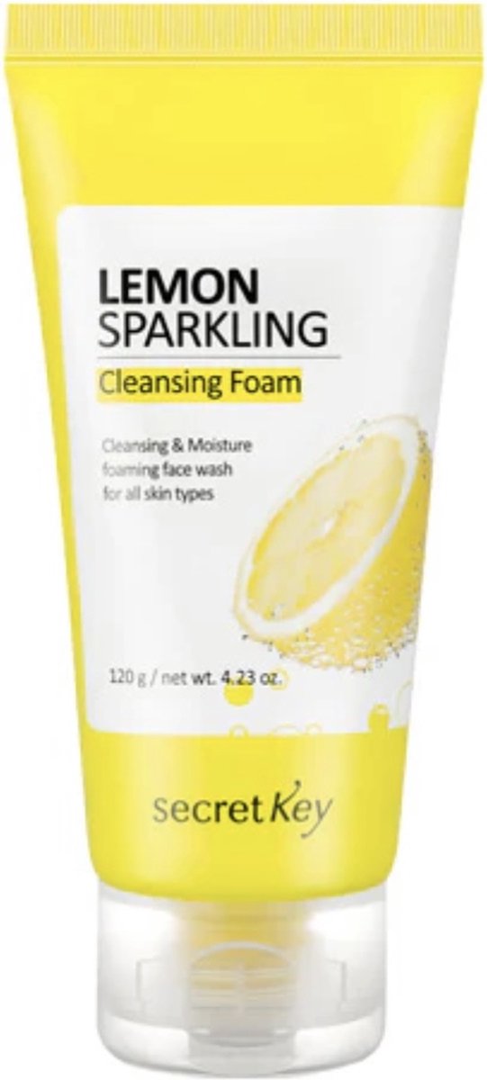 Secret Key - Lemon Sparkling Cleansing Foam - Korean Skincare