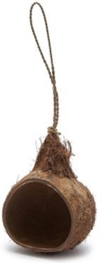 Bird Nest Coco Nut Hide, nestbed voor natuurlijke kokosvogels voor