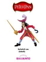 Disney Speelfiguurtje Kapitein Haak - piraat - Peter Pan - Bullyland - 8 cm