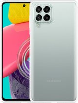 Samsung Galaxy M53 TPU Case hoesje - Just in Case - Effen Transparant - TPU (Zacht)