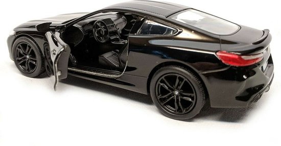 Foto: Bmw m8 competition coup zwart 12 cm 1 38 kinsmart modelauto schaalmodel model auto