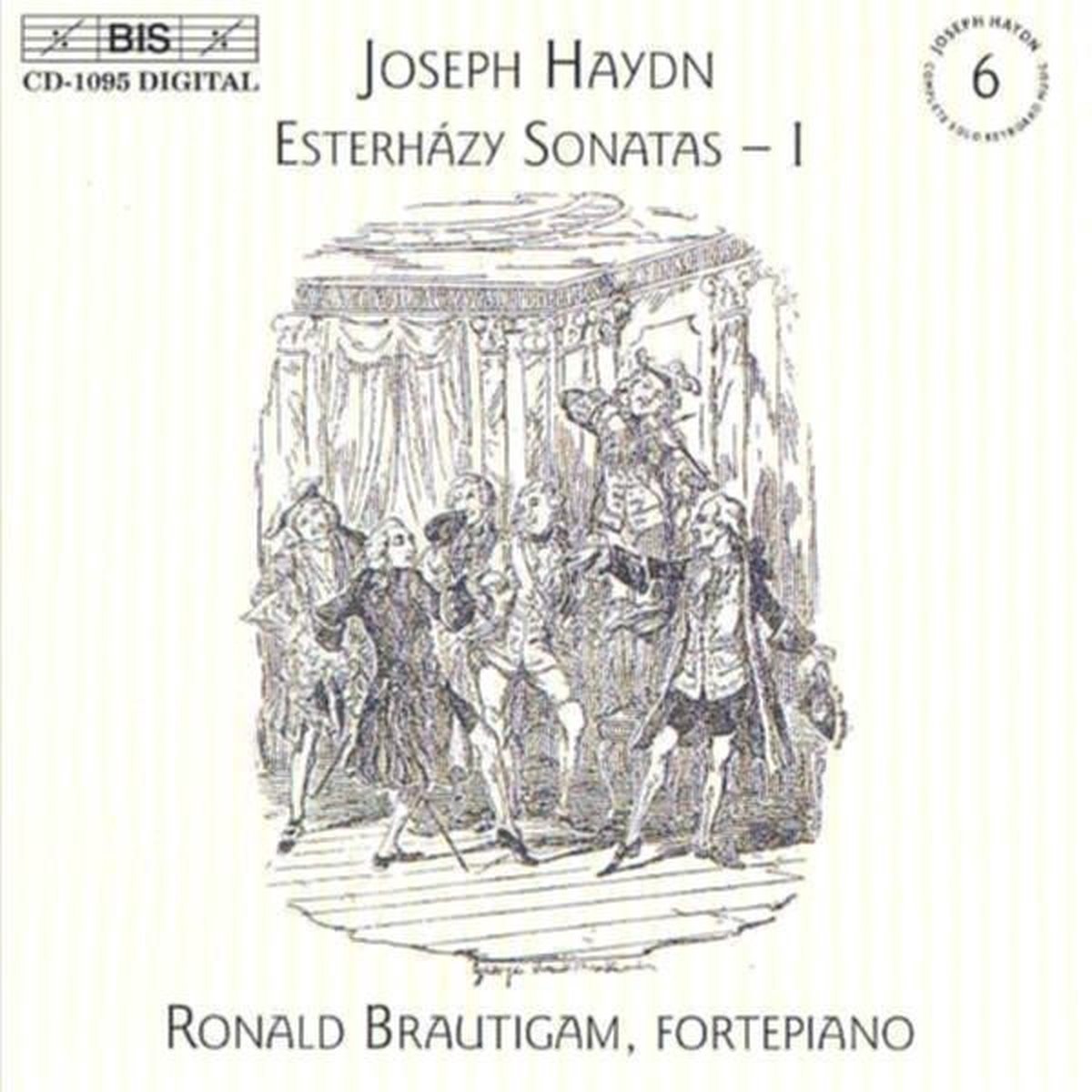 Ronald Brautigam - Haydn: Keyboard Sonatas Vol 6 (CD)