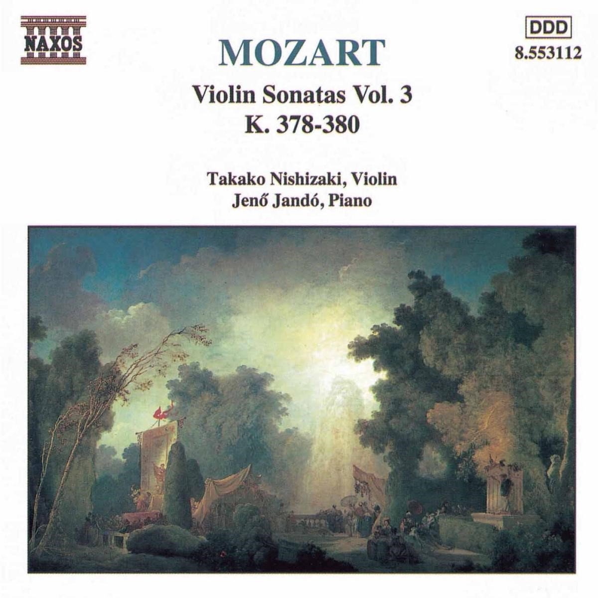 Takako Nishizaki & Jeno Jandó - Mozart: Violin Sonatas 3 (CD)