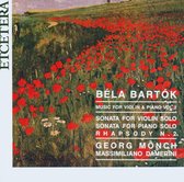 Georg Mönch & Massimiliano Damerini - Bartók: Music For Violin & Piano Vol.2 (CD)