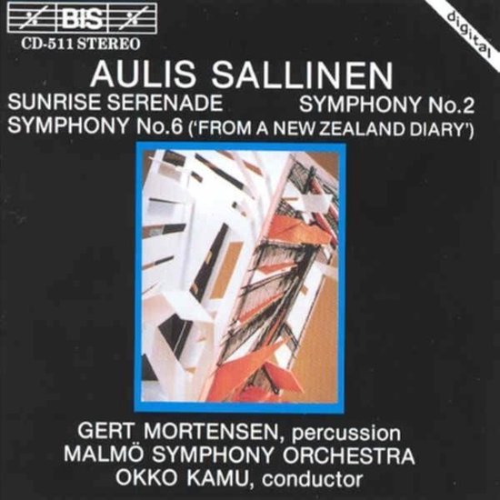 Gert Mortensen, Malmö Symphony Orchestra, Okko Kamu - Sallinen: Sunrise Serenade (1989) (CD)