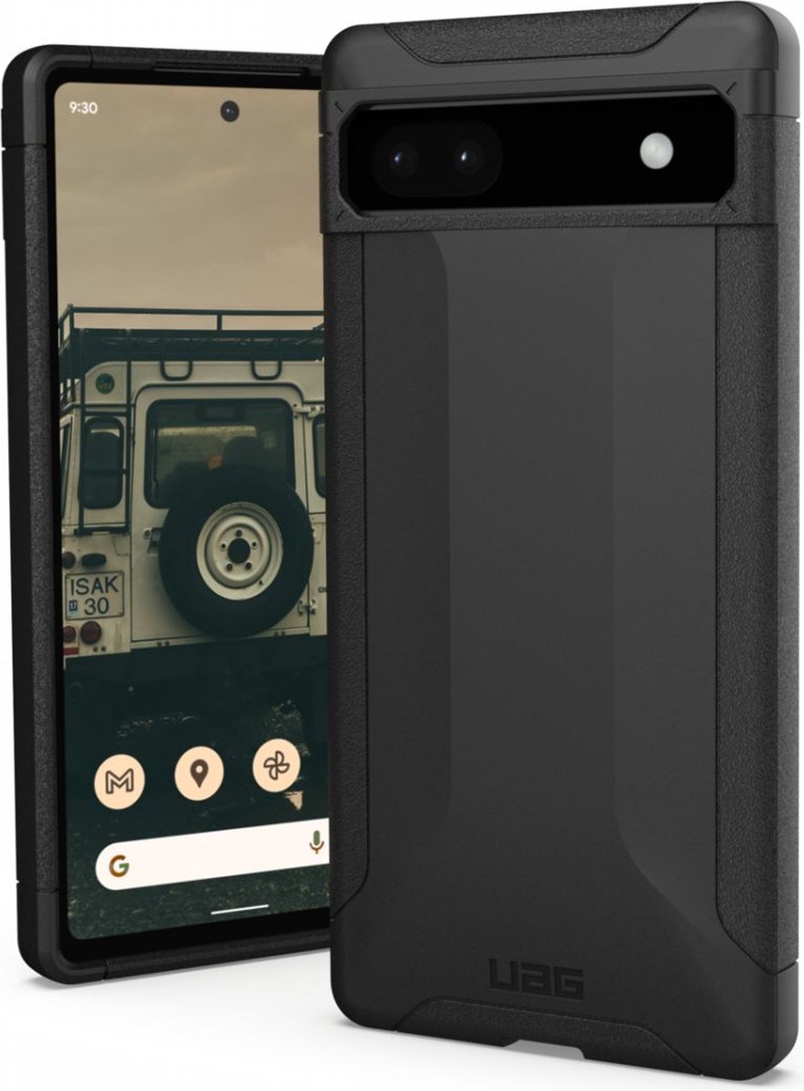 Urban Armor Gear Scout Google Pixel 6A Hoesje Back Cover Zwart