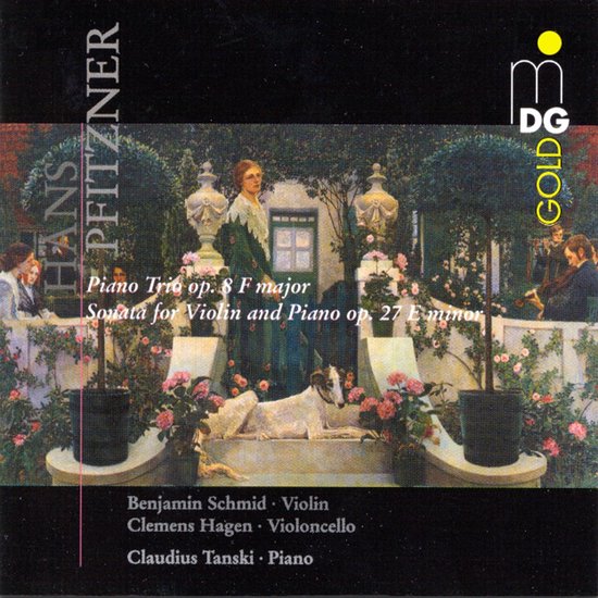 Boek van Hans Pfitzner met 'Piano Trio op. 8 F major' en 'Sonata for Violin and Piano op. 27 E minor'. Met Benjamin Schmid, Clemens Hagen, Claudius Tanski.