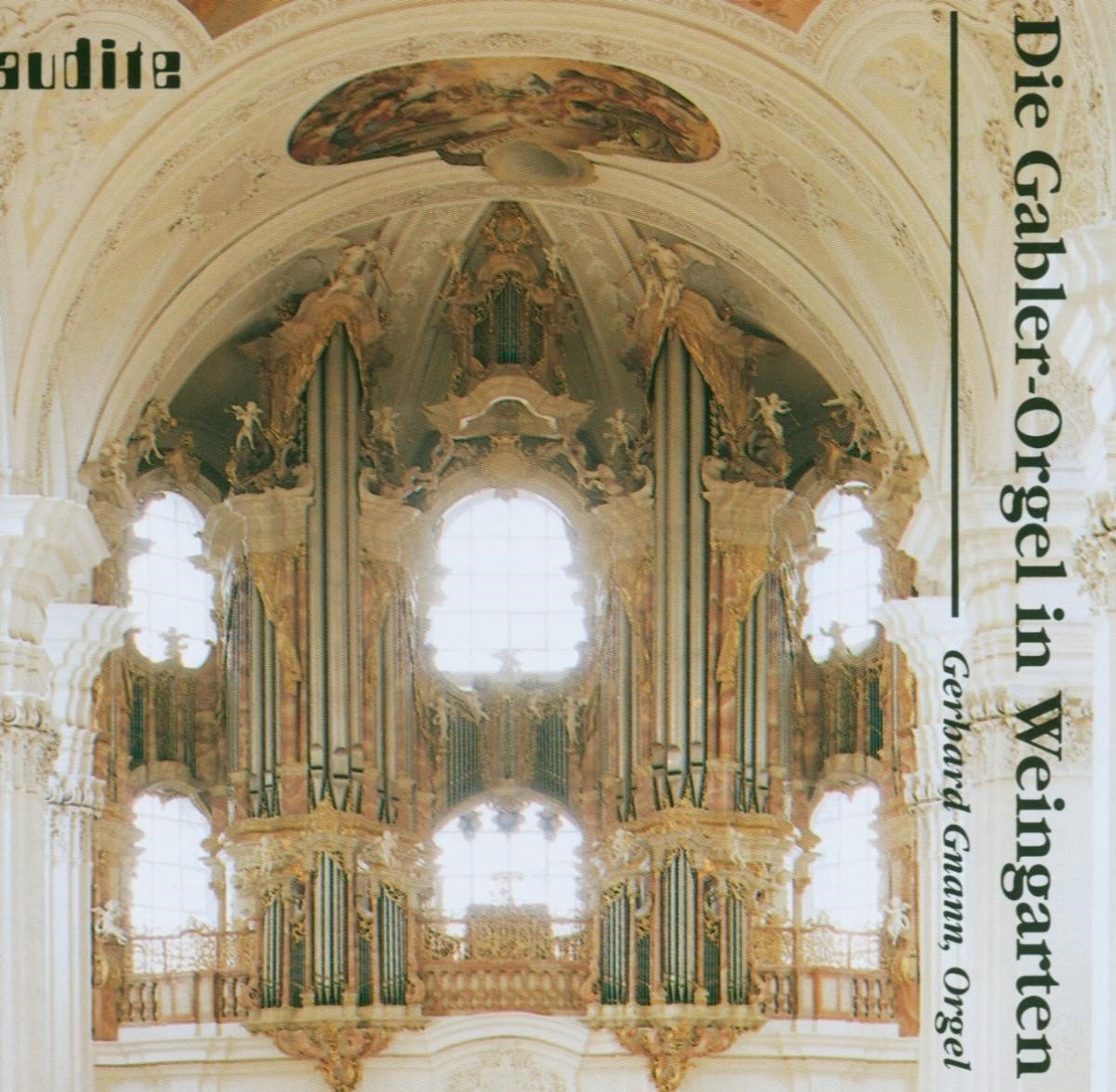 Gerhard Gnann - Gabler-Organ Basilica Weingarten (CD)