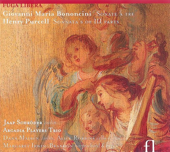 Jaap Schröder, Arcadia Players Trio - Bononcini: Sonate à Tre | Purcell: Sonnata's Of III Parts (CD)