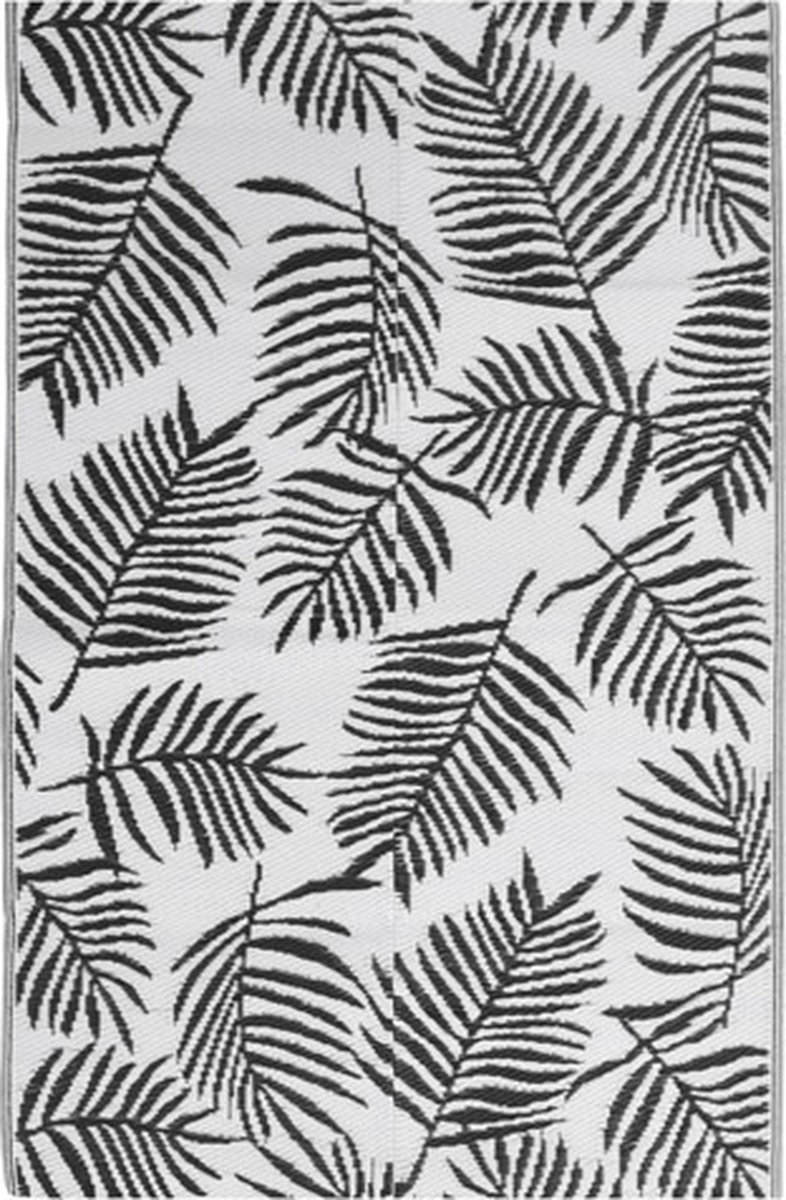 vidaXL - Buitenkleed - ARAKIL - 140x200 - cm - polypropeen - zwart