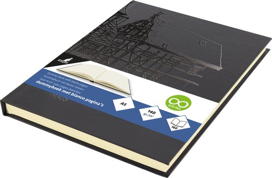 Dummyboek Oxford A4 96 Vel 100 Gram Zwart | Kantoorartikel | 1399714