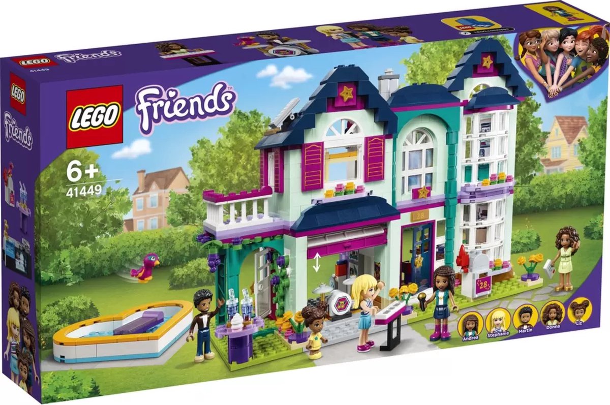 LEGO Friends Andrea’s familiehuis 41449 — afbeelding 6