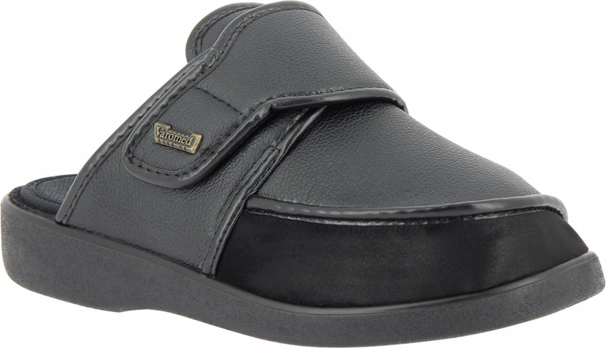 Varomed - Grenoble - verbandschoenen - maat 45 - Zwart - met CE keurmerk - slippers - muilen - verbandpantoffels - verbandsloffen -