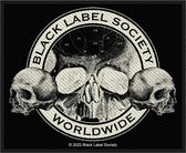 Black Label Society - Skulls Patch - Zwart