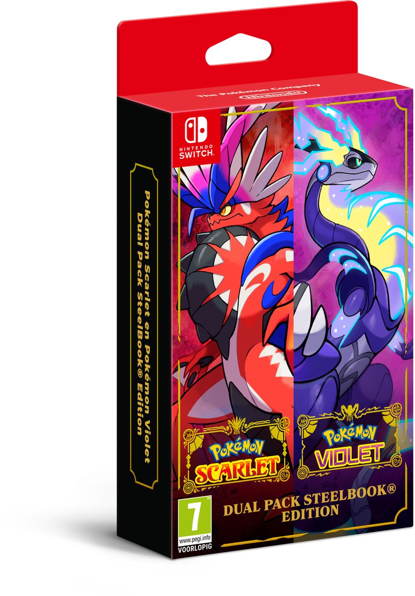 Pokémon Scarlet & Violet - Nintendo Switch - Steelbook Duopack editie |  Games | bol.com
