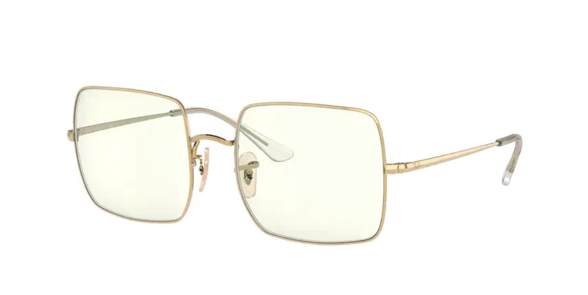 Ray-Ban Square RB1971 - 001/5F Goud / Photo Grey - Everywhere Glasses