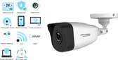 Hikvision Digital Technology HWI-B140H-M(2.8MM) caméra de sécurité Caméra de sécurité IP Intérieure et extérieure Cosse 2560 x 1440 pixels Plafond/mur