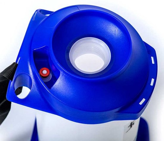 Edialux Coral 5 L druksproeier, drukspuit voor reiniging, ontsmetting en tuinwerkzaamheden, geschikt voor bleekwater, schoonmaakazijn herbiciden, bruine zeep, soda, verwisselbare onderdelen van Merkloos	 — afbeelding 3