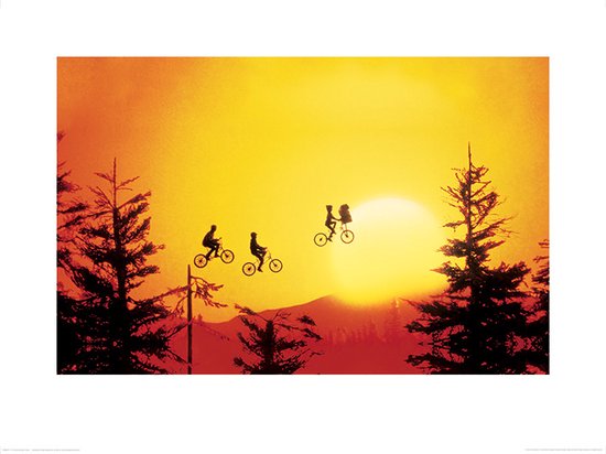 E.T. Sunset Art Print 60x80cm | Poster