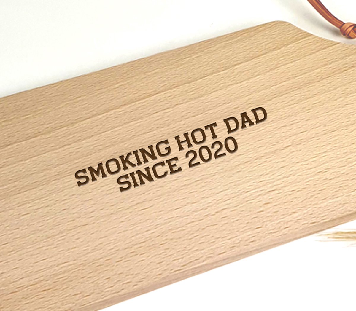 Tapasplankje hout - Serveerplankje - Vaderdagcadeau - Cadeau voor papa - Smoking Dad 2020 - Cadeau papa - Vaderdag - Serveerplank - Tapasplank - Cadeau vaderdag