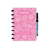 Correctbook Agenda A5 Blossom Pink - Cahier Effaçable / Tableau Blanc