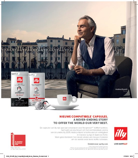 Illy - Classico Espresso coffee capsules - 10x 10 capsules