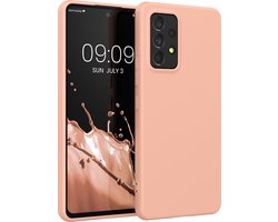 kwmobile telefoonhoesje geschikt voor Samsung Galaxy A53 5G - Hoesje voor smartphone - Back cover in roze grapefruit