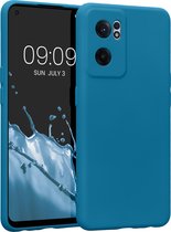 kwmobile telefoonhoesje geschikt voor OnePlus Nord CE 2 5G - Hoesje voor smartphone - Precisie camera uitsnede - TPU back cover in Caribisch blauw