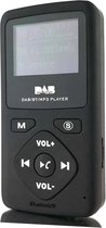Bluetoolz® | BTP - 7 CE | pocket-radio met DAB+, FM, MP3 en Bluetooth ontvangst | 4 in 1 multi -audio system | zwart