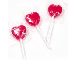 Fun - hartjes lolly’s - lolly snoep - 10 stuks