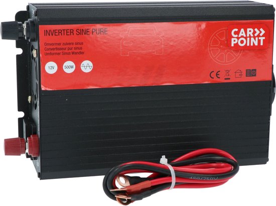 EcoLine - Onduleur 12V à 220V/230V - Puissance 600w - Sinus modifié -  Convertisseur de