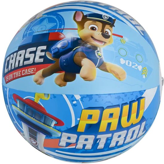 Ballon de Plage Paw Patrol - Blauw / Multicolore - Plastique - Taille  Unique - A