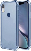 Smartphonica iPhone Xr transparant siliconen hoesje - Blauw / Back Cover geschikt voor Apple iPhone XR