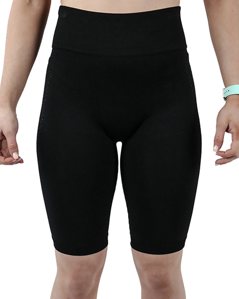 Pretty Polly Shorts - Active Wear - Zacht - Naadloos - Ademend - Comfort - Bewegingsvrijheid - Gerecycled Garen - Yoga - Pilates - XL - Zwart