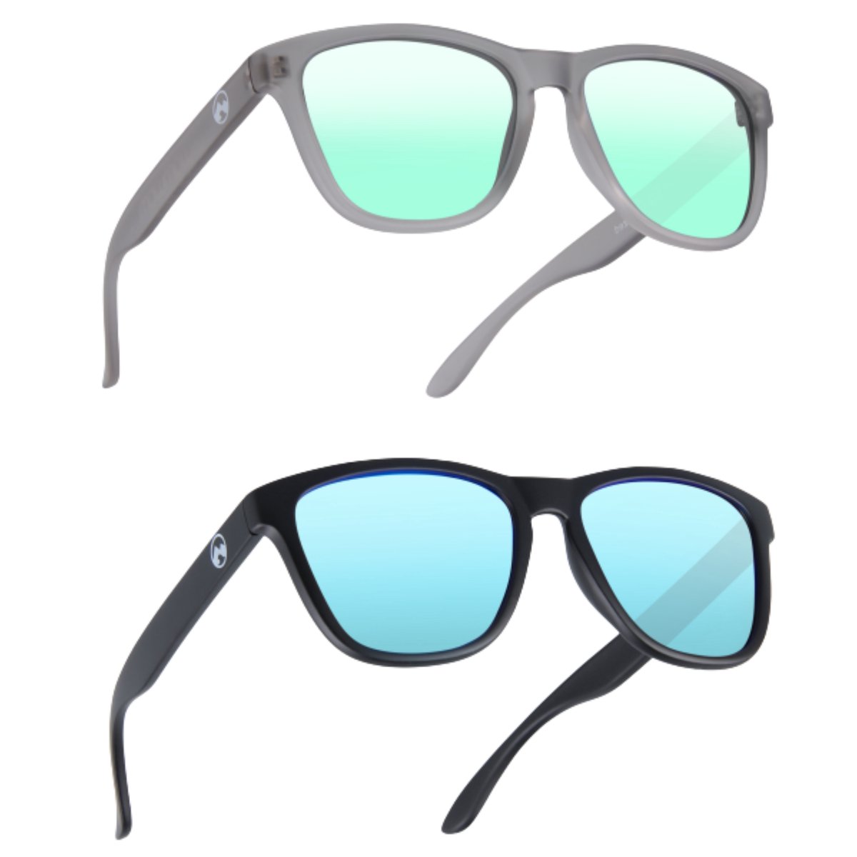 MowMow® 2-pack Zonnebril Essential collection - Dames - Heren - Unisex - Gepolariseerd - UV 400