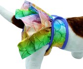 Loopsheidrokje Unicorn - Maat L - Loopsheidbroekje - Voor loopse honden - Hondenluier - Heupomvang 36-46cm - Uniek rokjes model voor stijlvolle teefjes