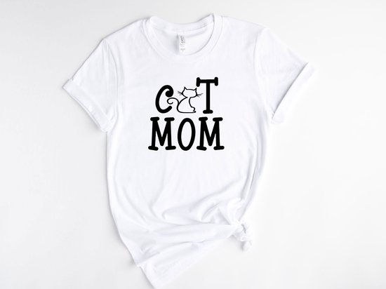 Lykke Cat Mom T-shirt| Kattenliefhebber | Unisex T-Shirt |