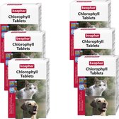6x Beaphar Chlorophyl Tabletten - Gebitsverzorging voor honden en katten - 30 tabletten