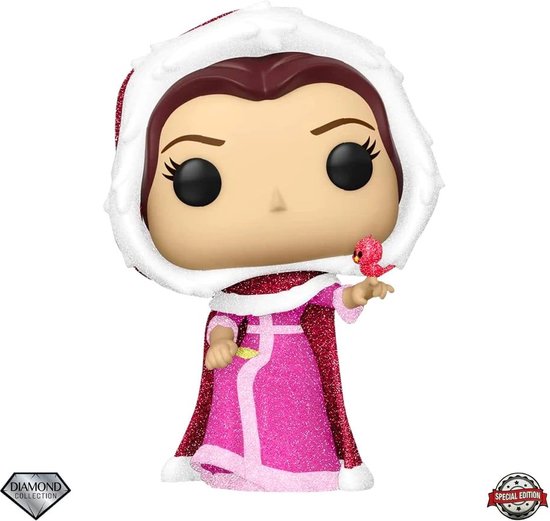 Funko Winter Belle Glitter Limited Edition - Funko Pop! - Beauty and the Beast Figuur - 9cm