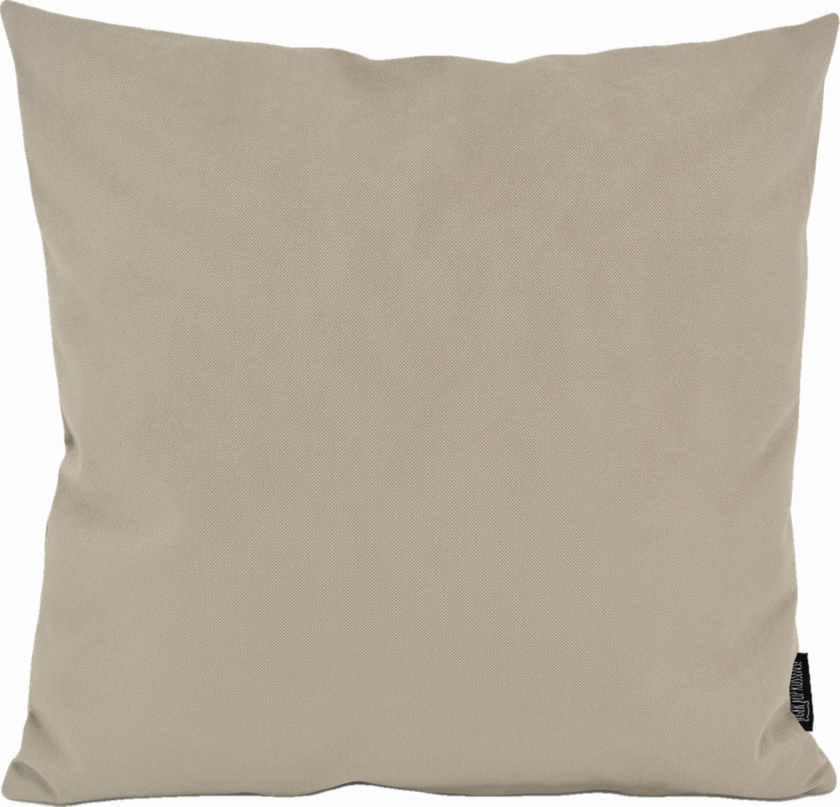 Gek op Kussens! Fox Hydro Toffee / Beige Kussenhoes | Vlekbestendig - Waterafstotend | Polyester/Katoen | 45 x 45 cm