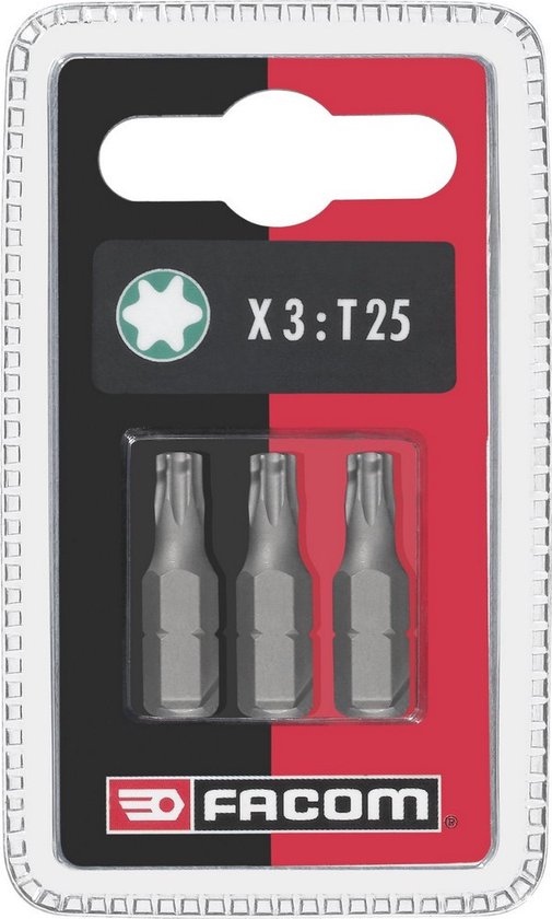 Facom 3 standaard bits serie 1 Torx® - EX120.J3