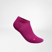 Bauerfeind Sports Run Ultralight Low Cut Dames Compressiekousen Berry