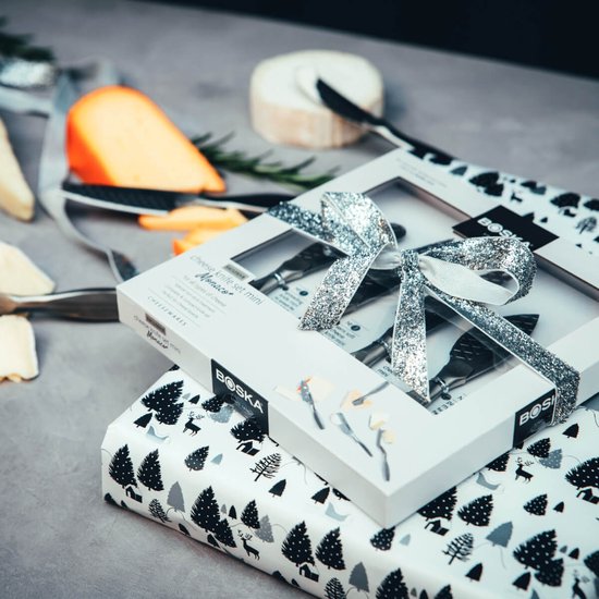 Boska Mini Monaco + - Set de couteaux à fromage - pour tous les fromages - 4 pièces