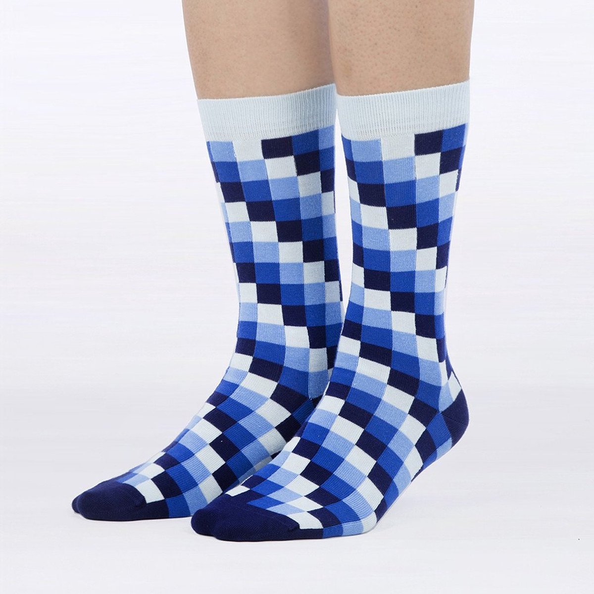 Heren sokken - 1 paar - Pixel - maat 41/46