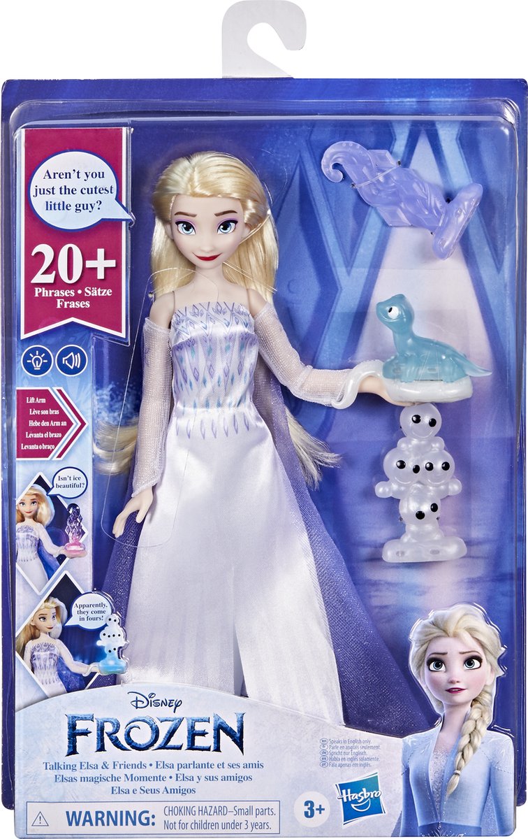 Figurine lumineuse Anna dans une robe élégante Disney Frozen La